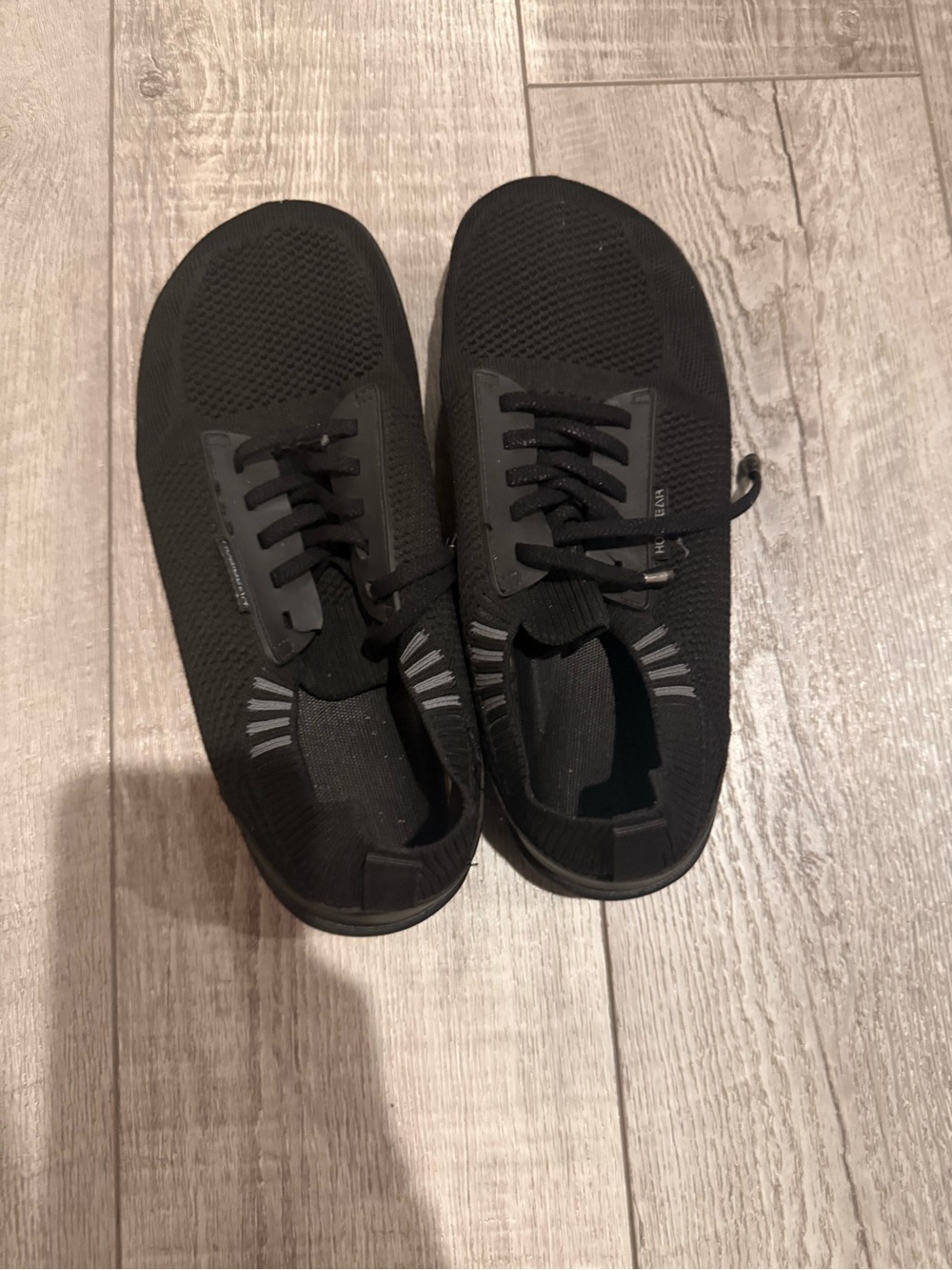 HOBIBEAR Women’s Black Knit Barefoot Sneakers — EU 40